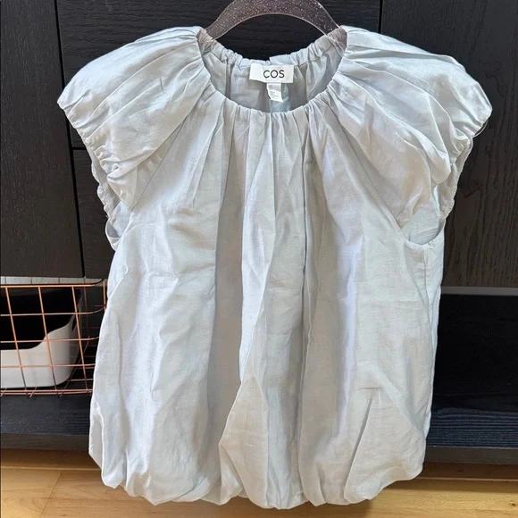 COS Light Gray Blouse size 2 - Picture 1 of 6